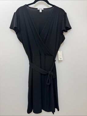 Black Wrap Dress by Nine West